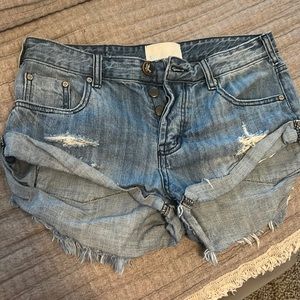 One Teaspoon denim shorts